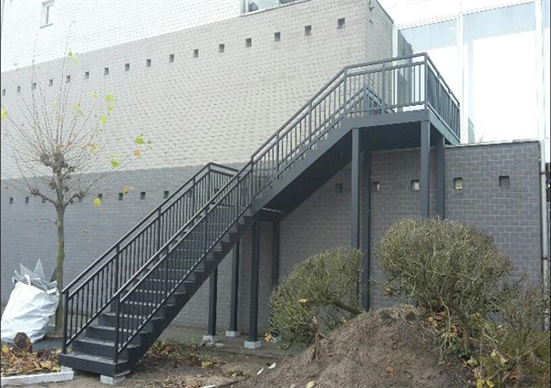Outdoor staircase project in Belgium in 2010