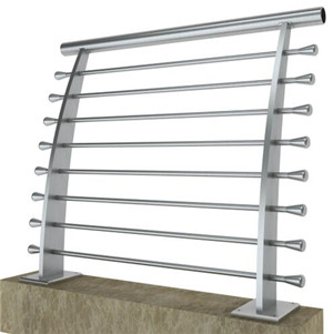 033 Outdoor aluminum railing